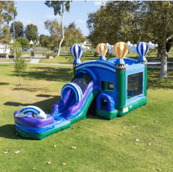 Hot20Air20Balloon202 1720416931 Hot Air Balloon Bounce House W/ Slide